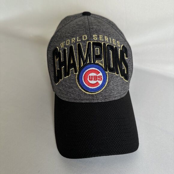 Chicago Cubs New Era 2016 World Series Champions Locker Room Hat Baseball Cap - Picture 2 of 8